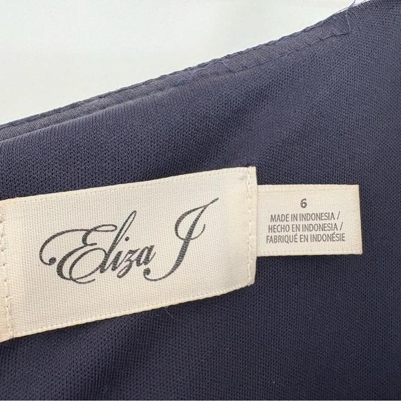 Eliza J Boho Tiered Maxi Dress Size 6 - Picture 6 of 8